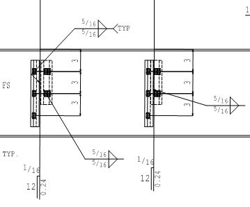 Weld callout on drawings